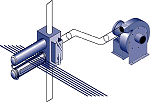 Canadian BlowerbBlow-off air-knife industrial system