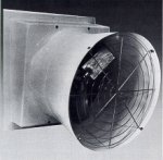 Fibrglass FRP wall exhaust fan exhauster ventilator