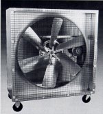 Mobile air circulator mancooler fan